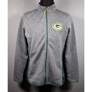 Green Bay Packers G-III Alpine Zone Sweater Fleece Full-Zip Jacket Large NEW